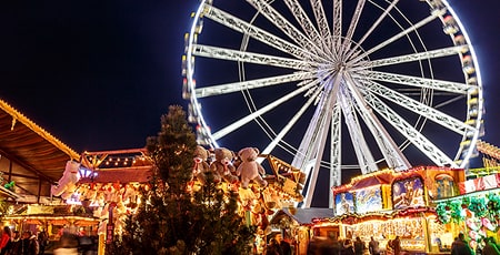 Ferris wheel in Hyde Park