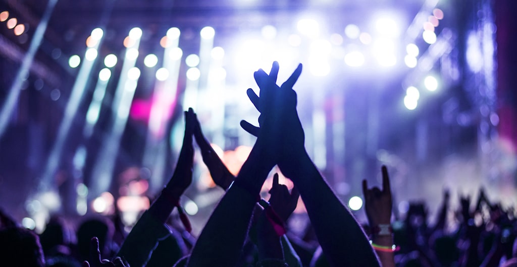 Music festival in London