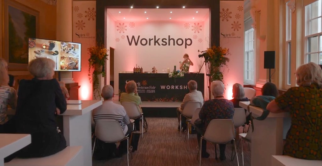 Workshops at the Spirit of Christmas 2025